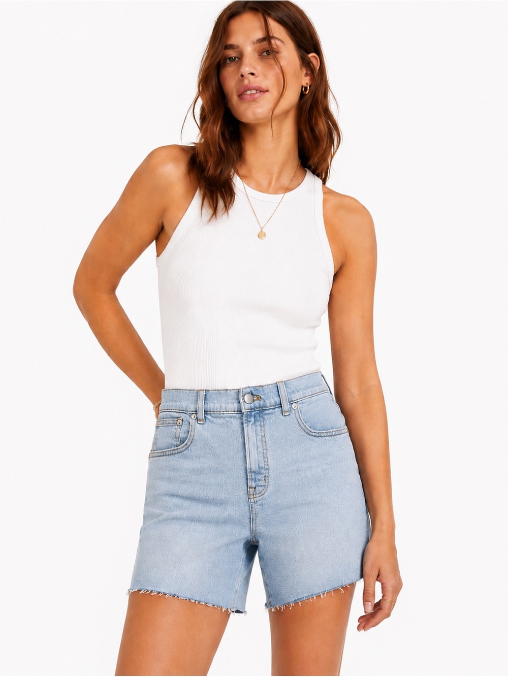 Madewell Light Blue Denim Jean Shorts